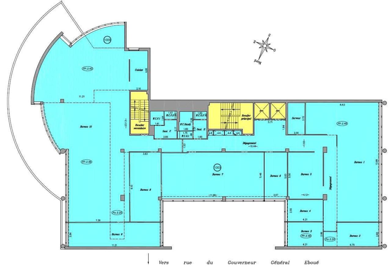 Bureau Issy-les-Moulineaux 1750m² Vente bureau Issy-les-Moulineaux Hauts-de-Seine OVBUR2309186 17